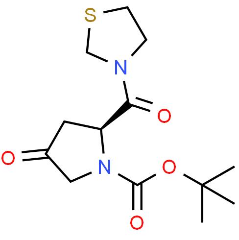Wholesale Factory Price (2S)-4-Oxo-2-(3-thiazolidinylcarbonyl)-1-pyrrolidinecarboxylic acid tert-butyl ester cas 401564-36-1