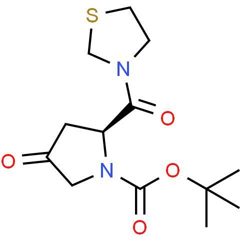 Wholesale Factory Price (2S)-4-Oxo-2-(3-thiazolidinylcarbonyl)-1-pyrrolidinecarboxylic acid tert-butyl ester cas 401564-36-1