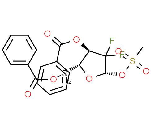 Hot selling high quality 2-Deoxy-2,2-difluoro-D-erythro-pentofuranose-3,5-dibenzoate-1-methanesulfonate cas 122111-11-9