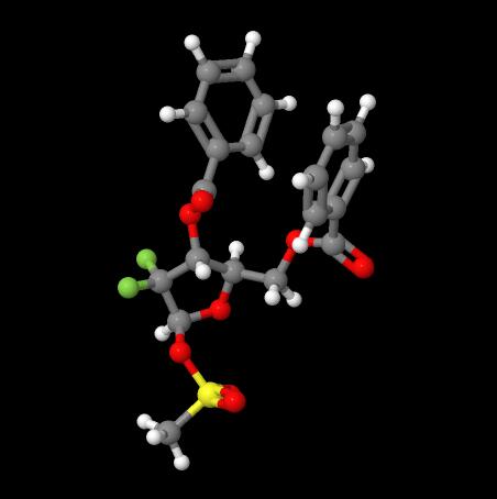 Hot selling high quality 2-Deoxy-2,2-difluoro-D-erythro-pentofuranose-3,5-dibenzoate-1-methanesulfonate cas 122111-11-9