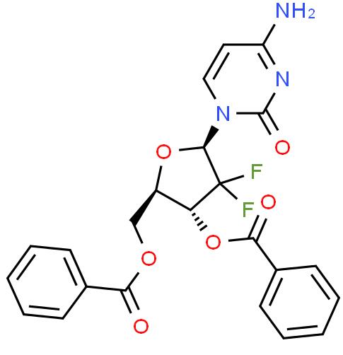 Supply High quality 2',2'-Difluoro-2'-deoxycytidine-3',5'-dibenzoate cas 134790-39-9