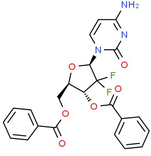 Supply High quality 2',2'-Difluoro-2'-deoxycytidine-3',5'-dibenzoate cas 134790-39-9