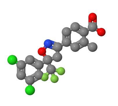 Factory supply 4-(5-(3,5-Dichlorophenyl)-5-(trifluoromethyl)-4,5-dihydroisoxazol-3-yl)-2-methylbenzoic acid cas 864725-62-2