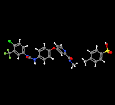Factory Supply bulk 99% Sorafenib tosylate cas 475207-59-1