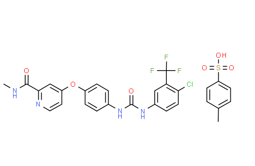 Factory Supply bulk 99% Sorafenib tosylate cas 475207-59-1