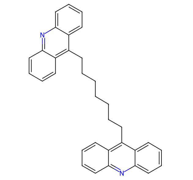 High quality 1,7-Bis(9-acridinyl)heptane CAS 141946-28-3 with best price