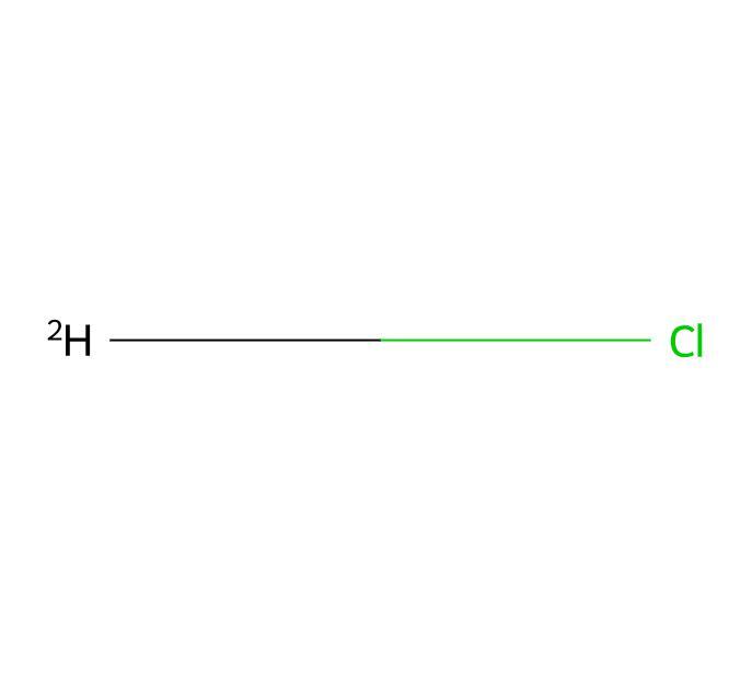 Deuterated chemicals Deuterium chloride CAS 7698-05-7 with factory price