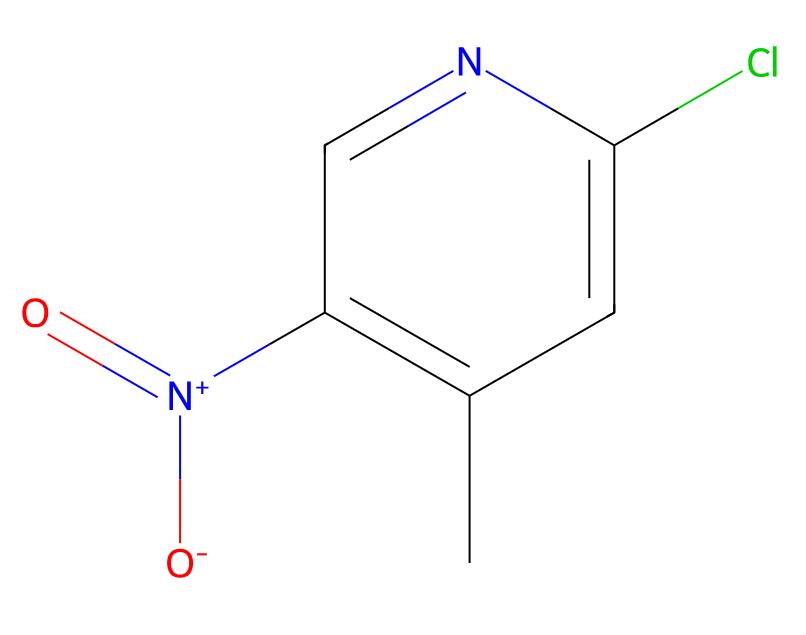 Best selling 2-Chloro-4-Methyl-5-Nitropyridine cas 23056-33-9 with factory price