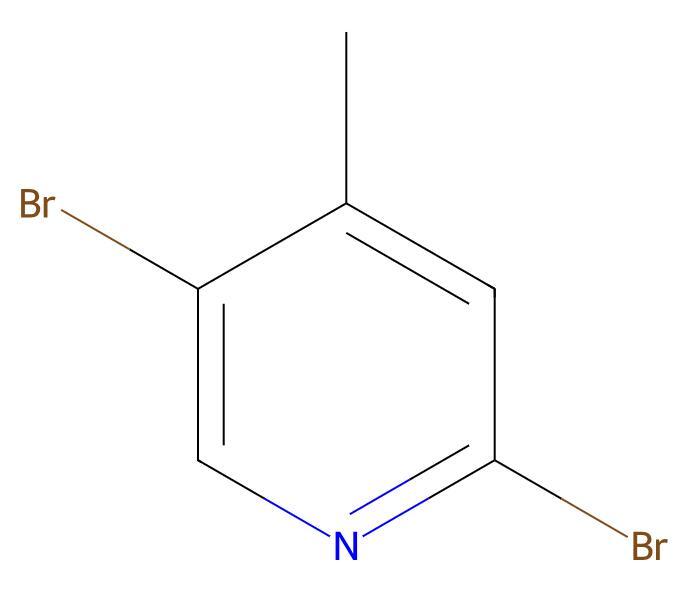 Factory Price 2,5-Dibromo-4-methylpyridine cas 3430-26-0