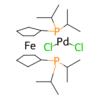 Hot sales [1,1'-Bis(diisopropylphosphino)ferrocene]dichloropalladium cas 215788-65-1 with good price
