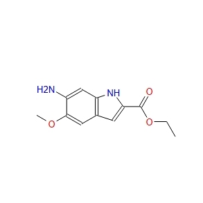Hot sales Ethyl 6-amino-5-methoxy-1H-indole-2-carboxylate CAS no. 107575-60-0 with good price