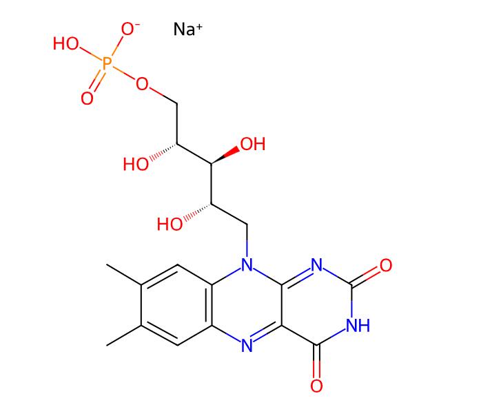 High Quality Riboflavin sodium phosphate cas 130-40-5
