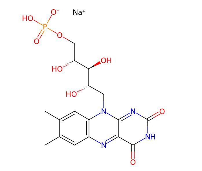 High Quality Riboflavin sodium phosphate cas 130-40-5