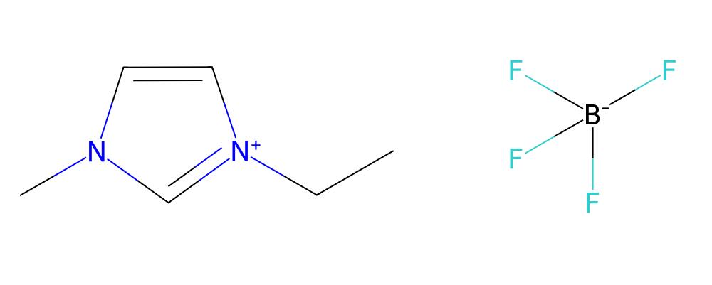 Factory supply 1-Ethyl-3-methylimidazolium tetrafluoroborate cas 143314-16-3