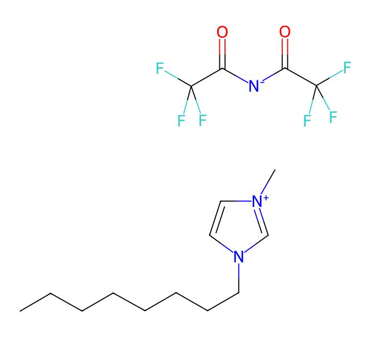 Factory supply 1-Octyl-3-methylimidazolium bis(2,2,2-trifluoroacetyl)imide cas 862731-66-6