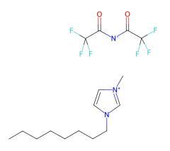 Factory supply 1-Octyl-3-methylimidazolium bis(2,2,2-trifluoroacetyl)imide cas 862731-66-6