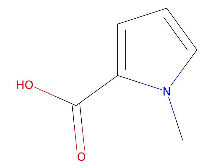 Factory Supply Hot Sale 1-Methyl-2-pyrrolecarboxylic acid cas 6973-60-0