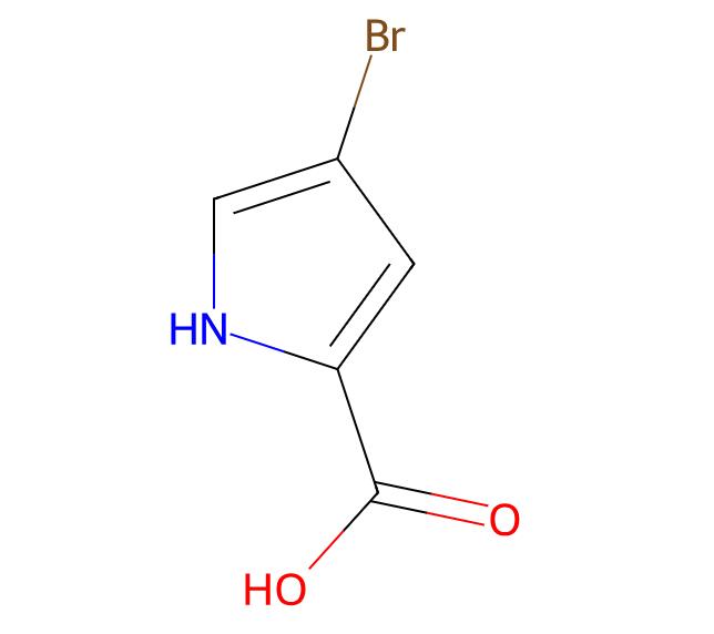 Factory Wholesales Bulk Top Quality 4-Bromo-1H-pyrrole-2-carboxylic acid cas 27746-02-7