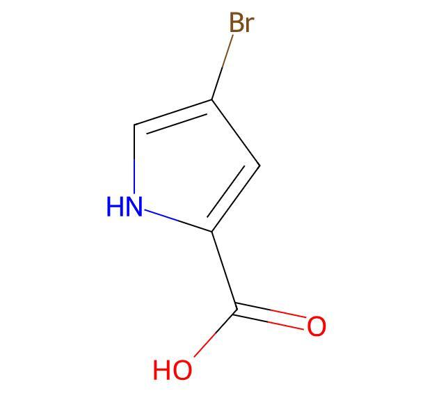 Factory Wholesales Bulk Top Quality 4-Bromo-1H-pyrrole-2-carboxylic acid cas 27746-02-7