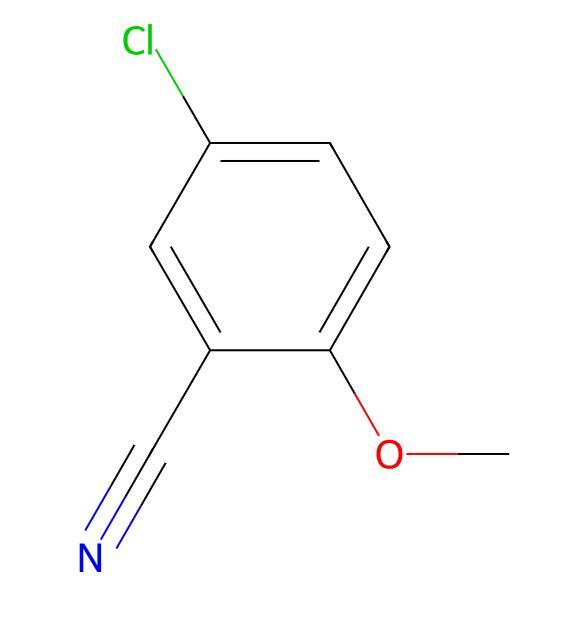 Manufacturer Supply 5-Chloro-2-methoxybenzonitrile cas 55877-79-7