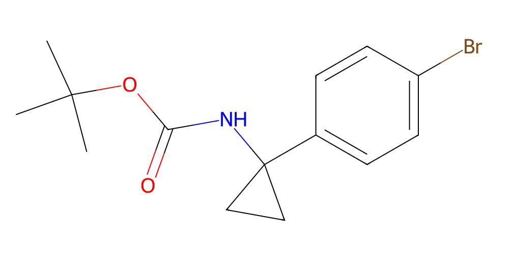 High Quality tert-Butyl (1-(4-bromophenyl)cyclopropyl)carbamate cas 360773-84-8