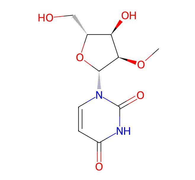 Fast Delivery Factory 2'-O-Methyluridine cas 2140-76-3