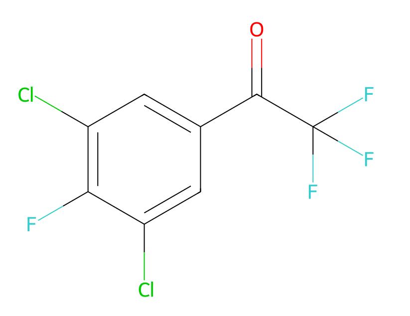 Factory Supply 1-(3,5-Dichloro-4-fluorophenyl)-2,2,2-trifluoroethanone cas 1190865-44-1