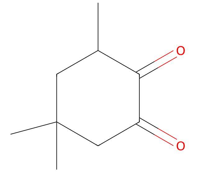 Factory Supply 99% 3,5,5-Trimethylcyclohexane-1,2-dione CAS 57696-89-6
