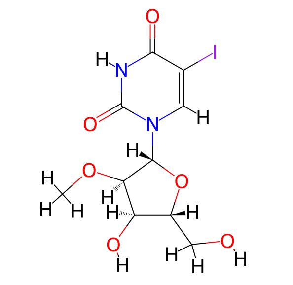 Manufacture Sale 2'-O-Methyl-5-iodouridine cas 34218-84-3
