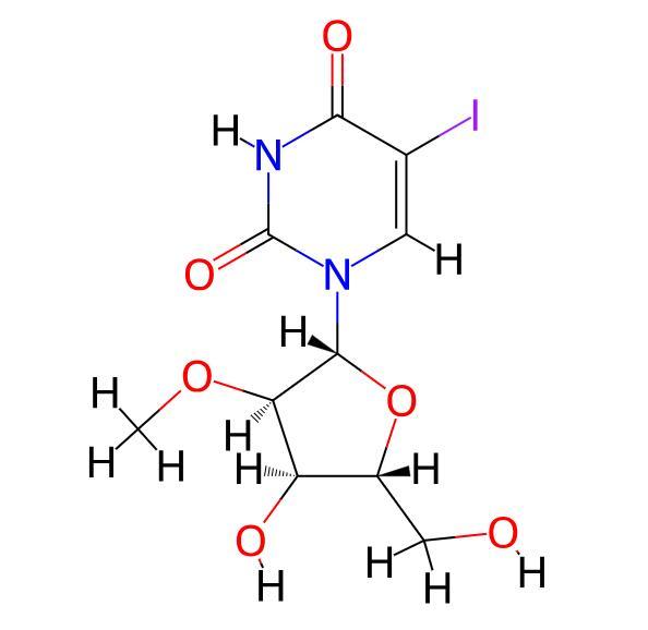 Manufacture Sale 2'-O-Methyl-5-iodouridine cas 34218-84-3