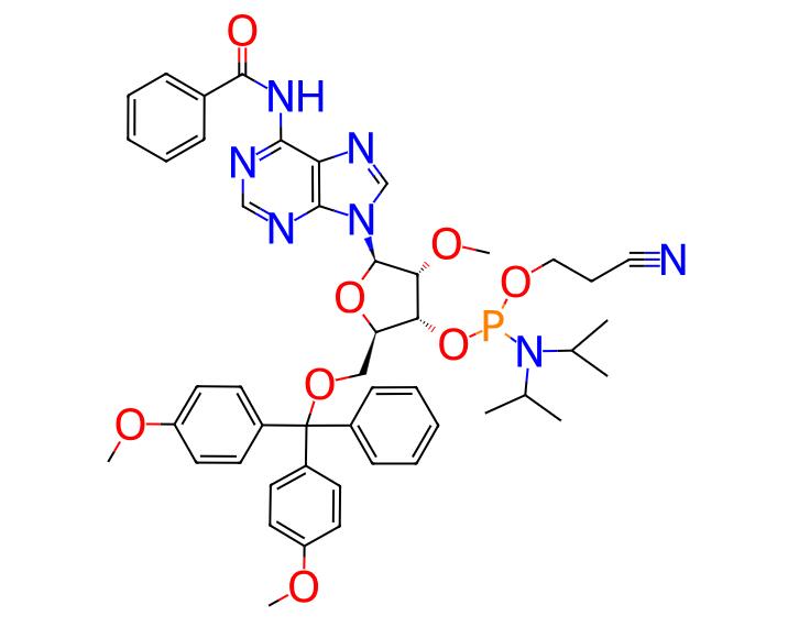 Supply High Quality 2'-OMe-A(Bz) Phosphoramidite cas 110782-31-5