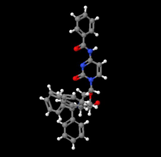 High Quality N4-Benzoyl-7'-OH-N-trityl Morpholino cytosine cas 125515-31-3
