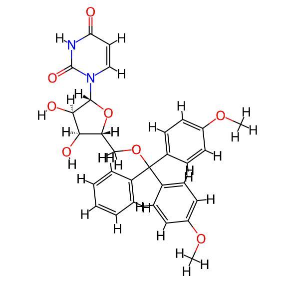 Factory Supply Bulk 5'-O-(4,4'-Dimethoxytrityl)uridine cas 81246-79-9