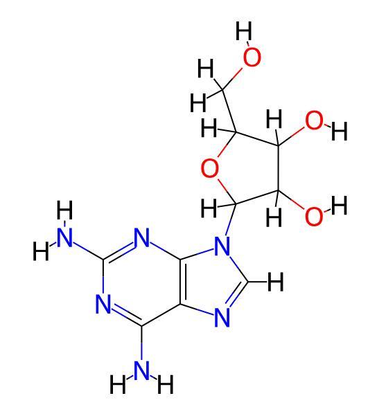 China Factory Supply CAS 2096-10-8 2-Aminoadenosine with Best Price
