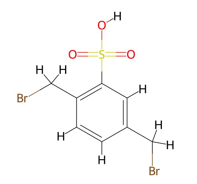 Top Quality 2,5-Bis(bromomethyl)benzenesulfonic acid CAS 1204-10-0