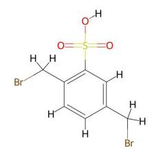 Top Quality 2,5-Bis(bromomethyl)benzenesulfonic acid CAS 1204-10-0