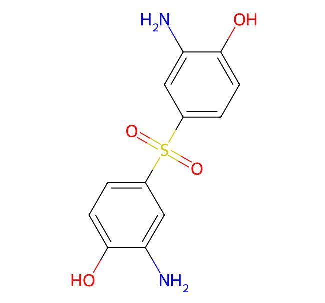 Best Price Wholesale BAHS 3,3'-Diamino-4,4'-dihydroxydiphenyl sulfone cas 7545-50-8