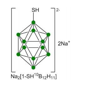 Factory supply Price 96% 98% Sodiummercaptododecaborate,BSH,10Benriched cas 12448-24-7