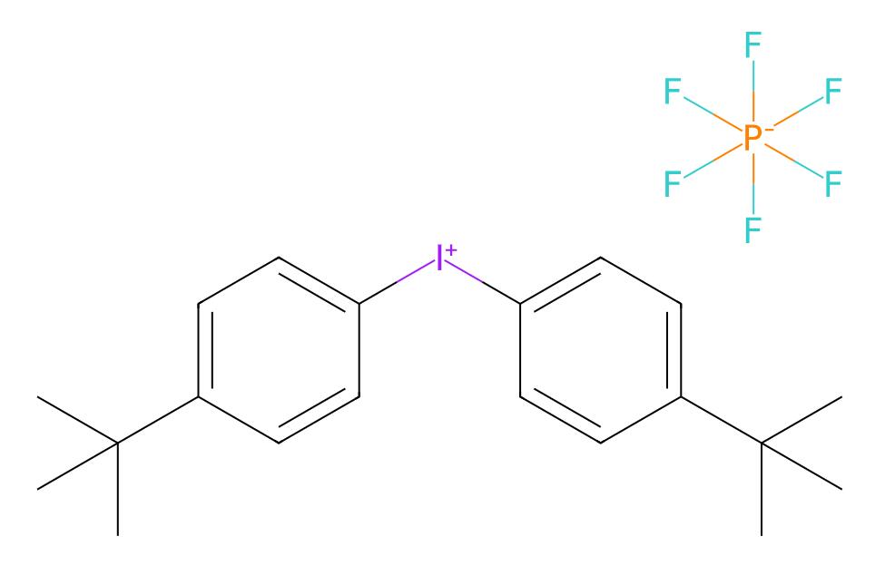 Low Price High Quality Bis(4-t-butyl phenyl)iodonium hexafluorophosphate cas 61358-25-6