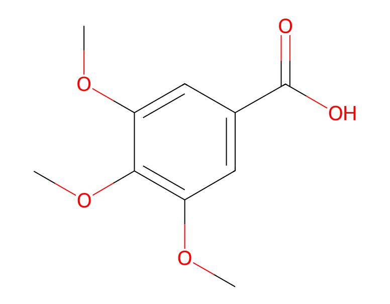 Factory Hot Sale 99% 3,4,5-Trimethoxybenzoic acid cas 118-41-2