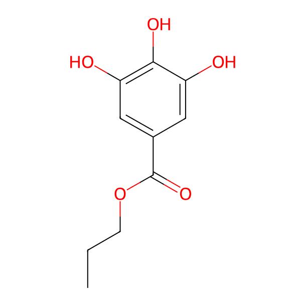 Manufacturer high Quality 99% Propyl gallate cas 121-79-9