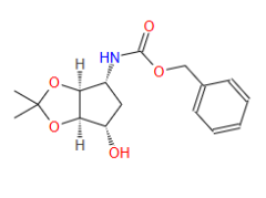 The newest product: N-[(3aS,4R,6S,6aR)-Tetrahydro-6-hydroxy-2,2-dimethyl-4H-cyclopenta-1,3-dioxol-4-yl]carbamicacid phenylmethyl ester cas 274693-53-7
