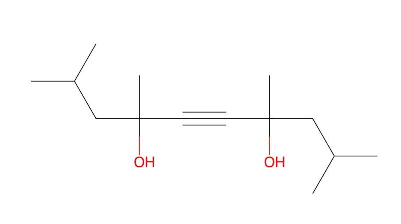 Hot selling high quality 2,4,7,9-Tetramethyl-5-decyne-4,7-diol cas 126-86-3