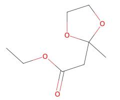 Good Product Ethyl 2-(2-methyl-1,3-dioxolan-2-yl)acetate / Fructone cas 6413-10-1