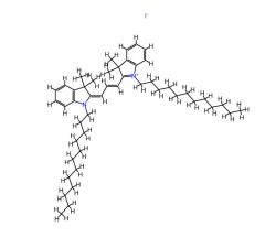 Best Price 95% 1,1'-didodecyl-3,3,3',3'-tetramethylindocarbocyanine perchlorate / DiIC12(3) perchlorate cas 75664-01-6