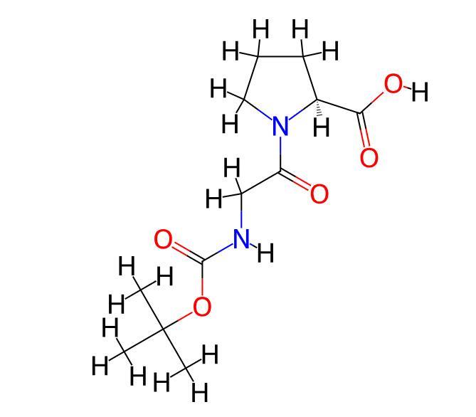 Cheap Price High Purity 98% Boc-Gly-Pro-OH CAS 14296-92-5