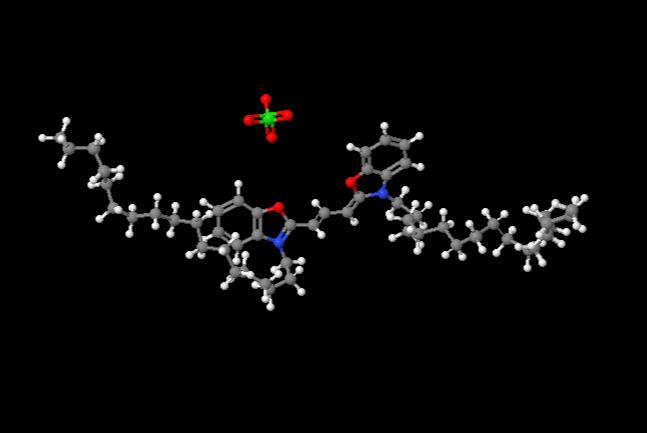 Factory Price Sell 95% 3,3'-Dioctadecyloxacarbocyanine perchlorate DIO cas 34215-57-1