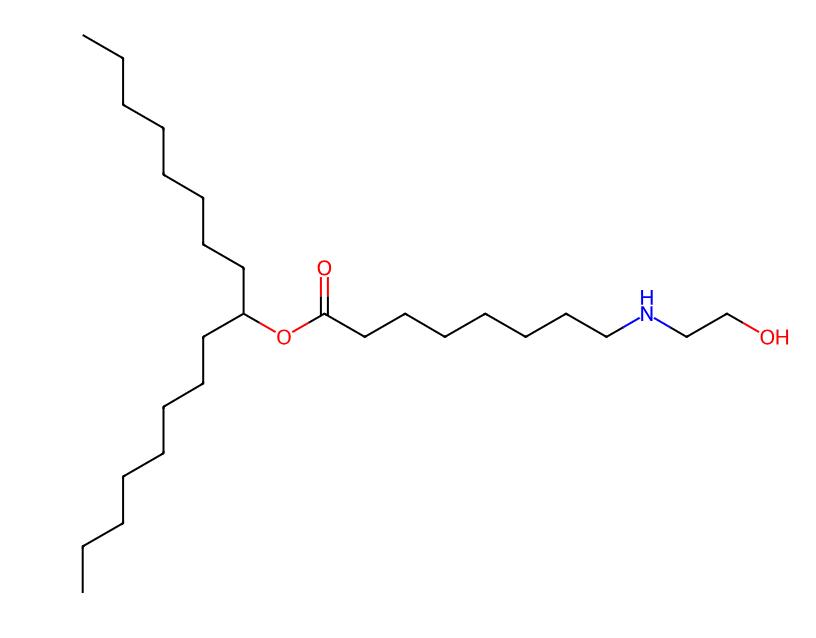Best Price 95% Heptadecan-9-yl 8-((2-hydroxyethyl)amino)octanoate cas 2089253-23-4