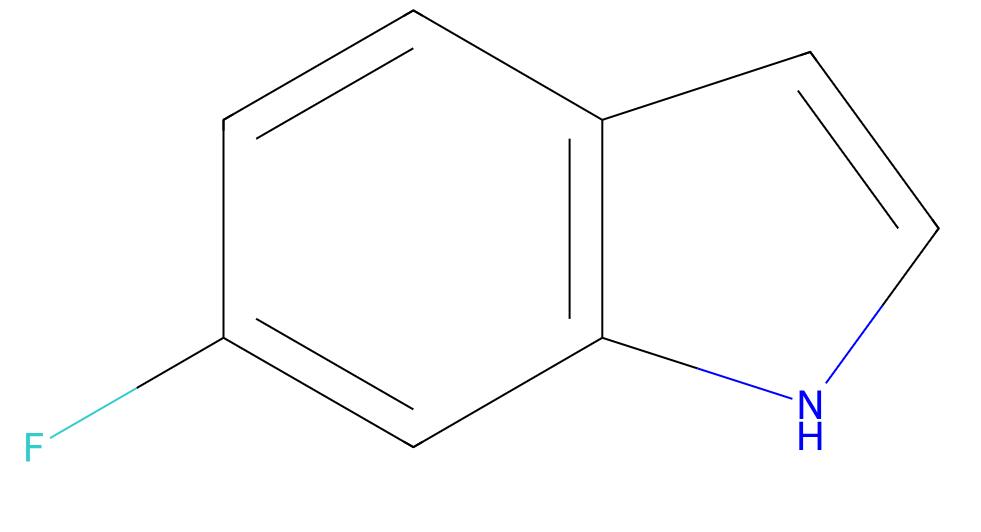 Hot selling high quality 6-Fluoroindole cas 399-51-9