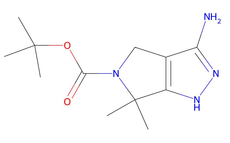 China Manufacturer tert-Butyl 3-amino-6,6-dimethylpyrrolo[3,4-c]pyrazole-5(1H,4H,6H)-carboxylate cas 398491-61-7